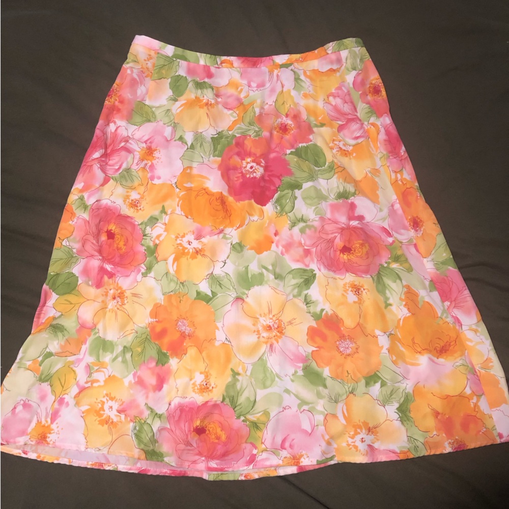 Torrid Tropical Floral Skirt